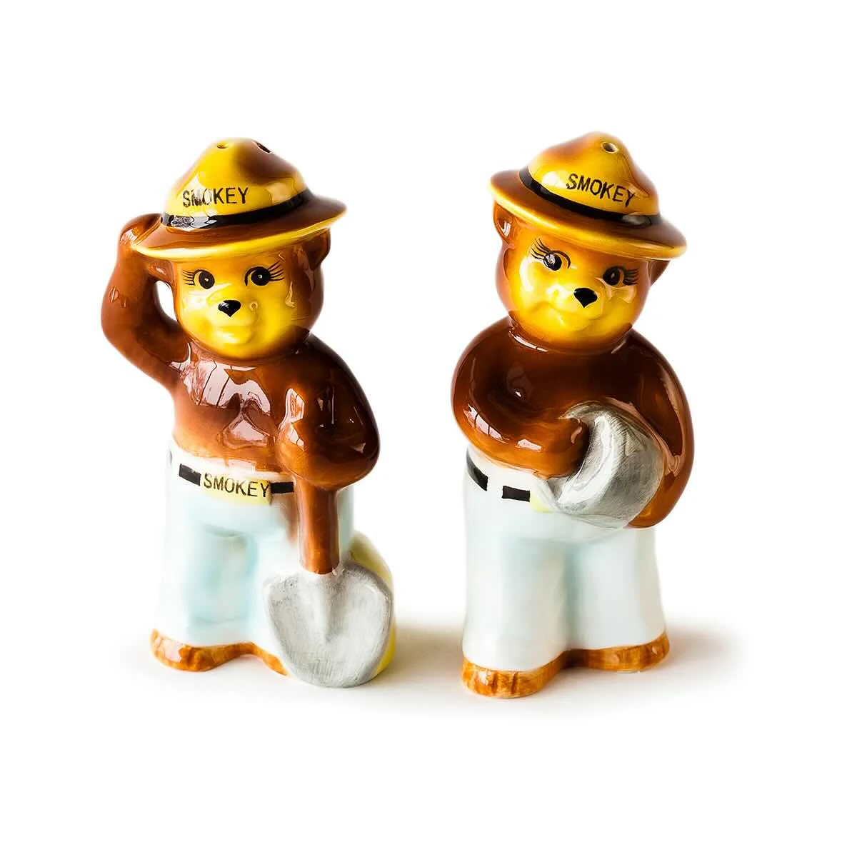 One Hundred 80 Degrees Smokey The Bear Salt and Pepper Shakers