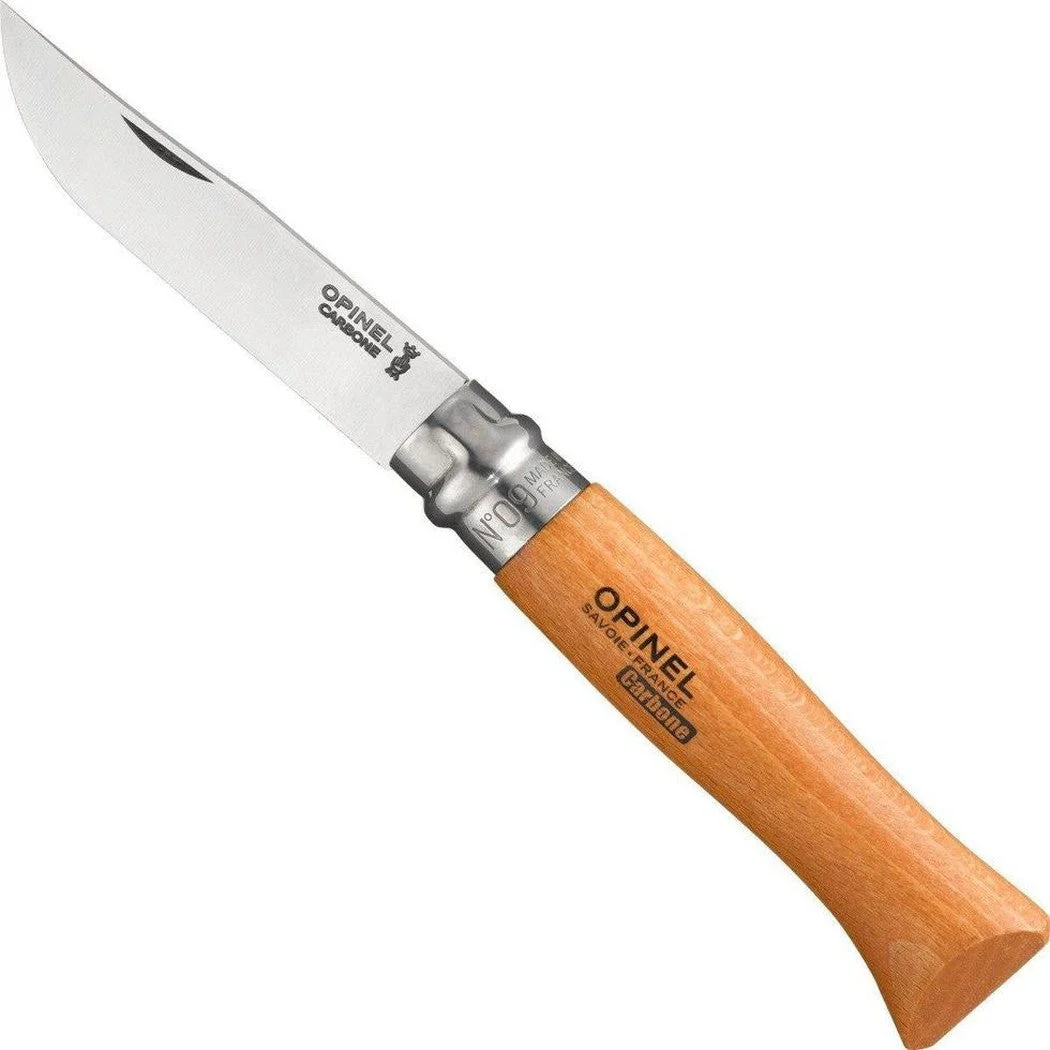 Opinel No.9 Carbon Steel Folding Knife