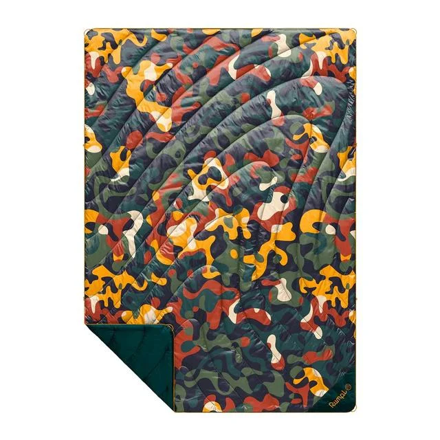 Original Puffy Blanket - Rustic Abstraction