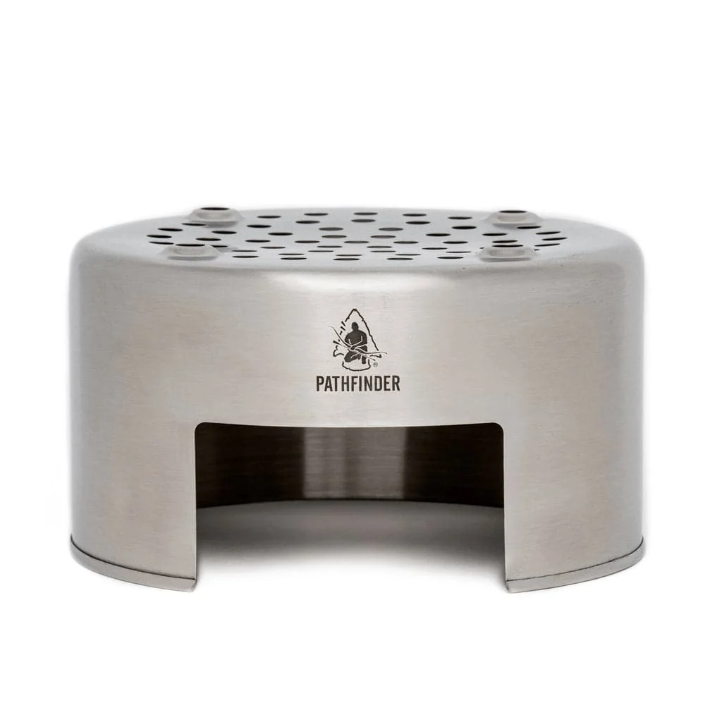 Pathfinder Pot & Pan Stove Stand - 4-in-1 Camping Stove