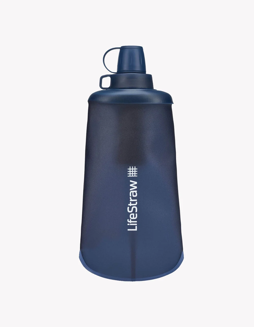 Peak Series Collapsible Squeeze Water Bottle Filter System; 650ml;