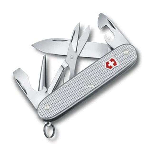 Pioneer X Alox Victorinox Pocket Knife (Gray, 4 In)