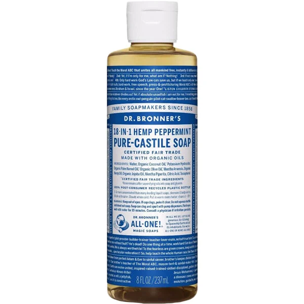 Pure-Castile Liquid Soap - 8 oz