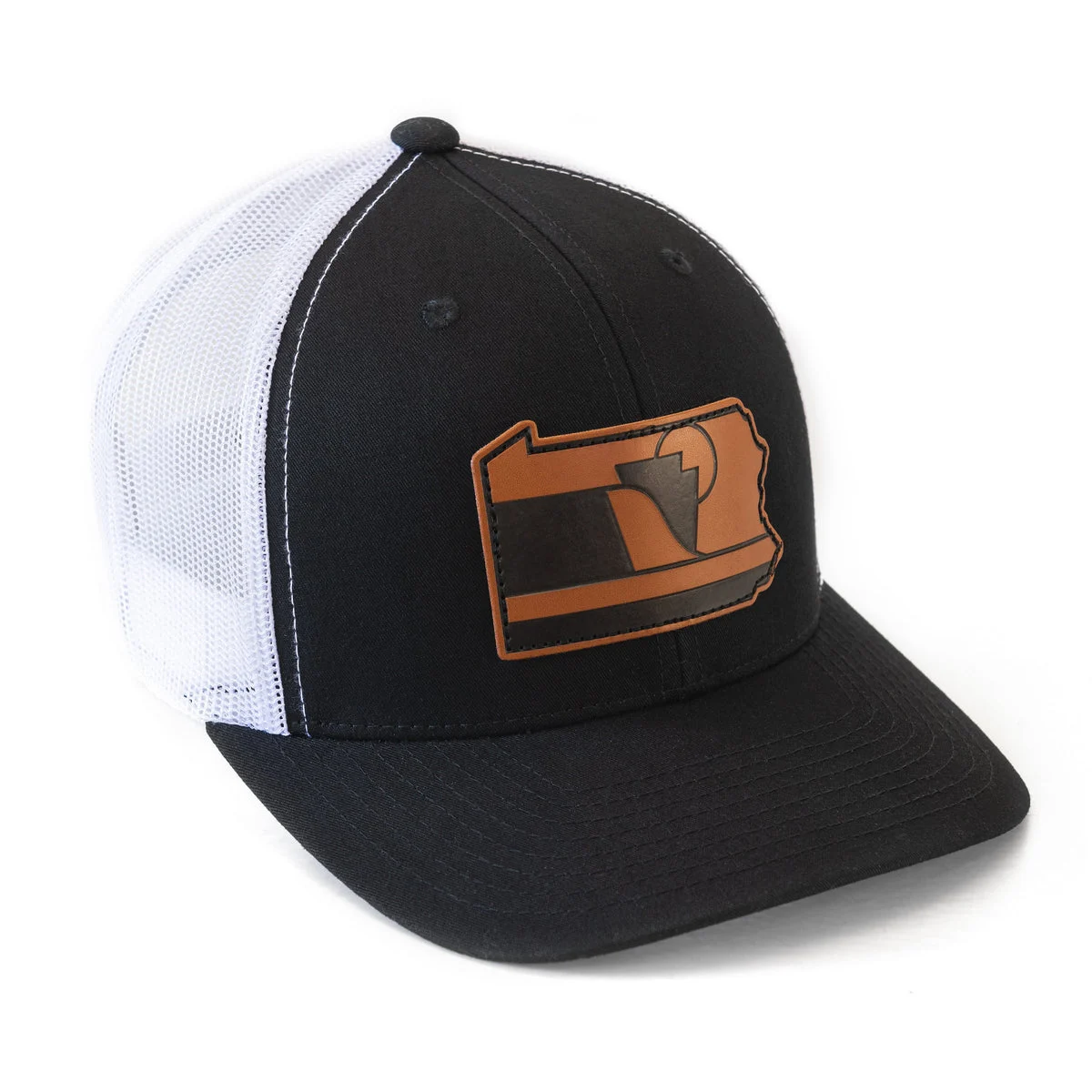 The Quehanna: Symbol of Pennsylvania Hat | Snapback Trucker Leather Pa – 3 Rivers Outdoor Co