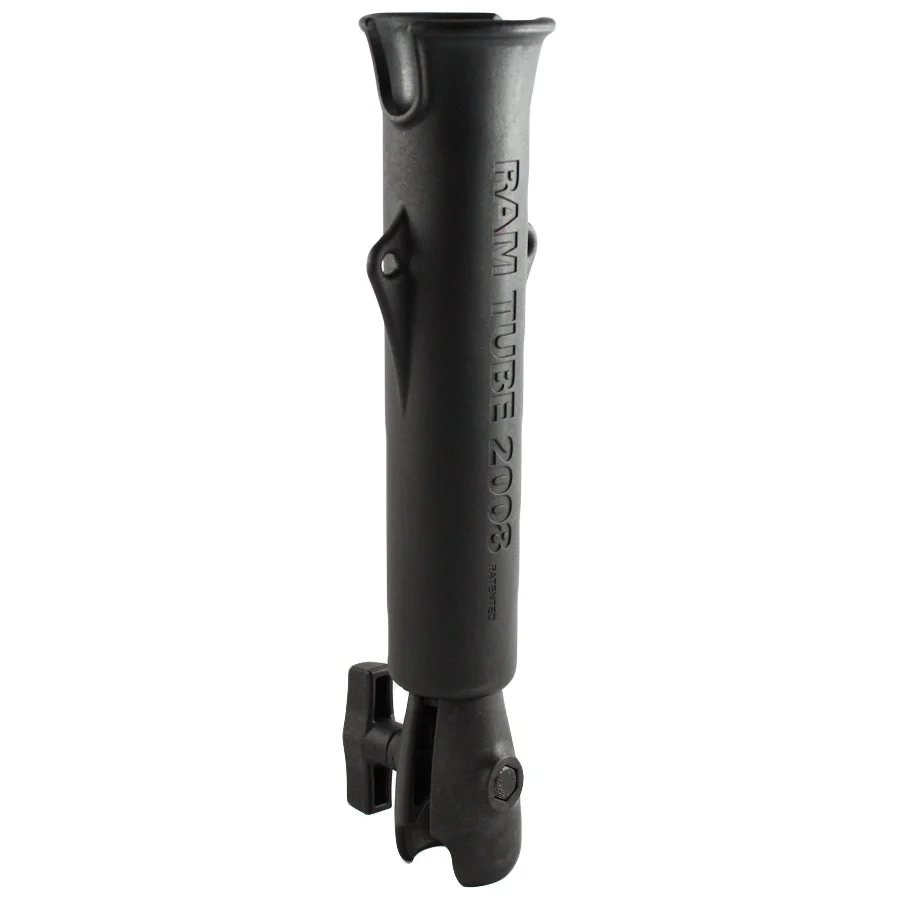 RAM Mounts RAM-TUBE 2008 Fishing Rod Holder with Single Socket Arm