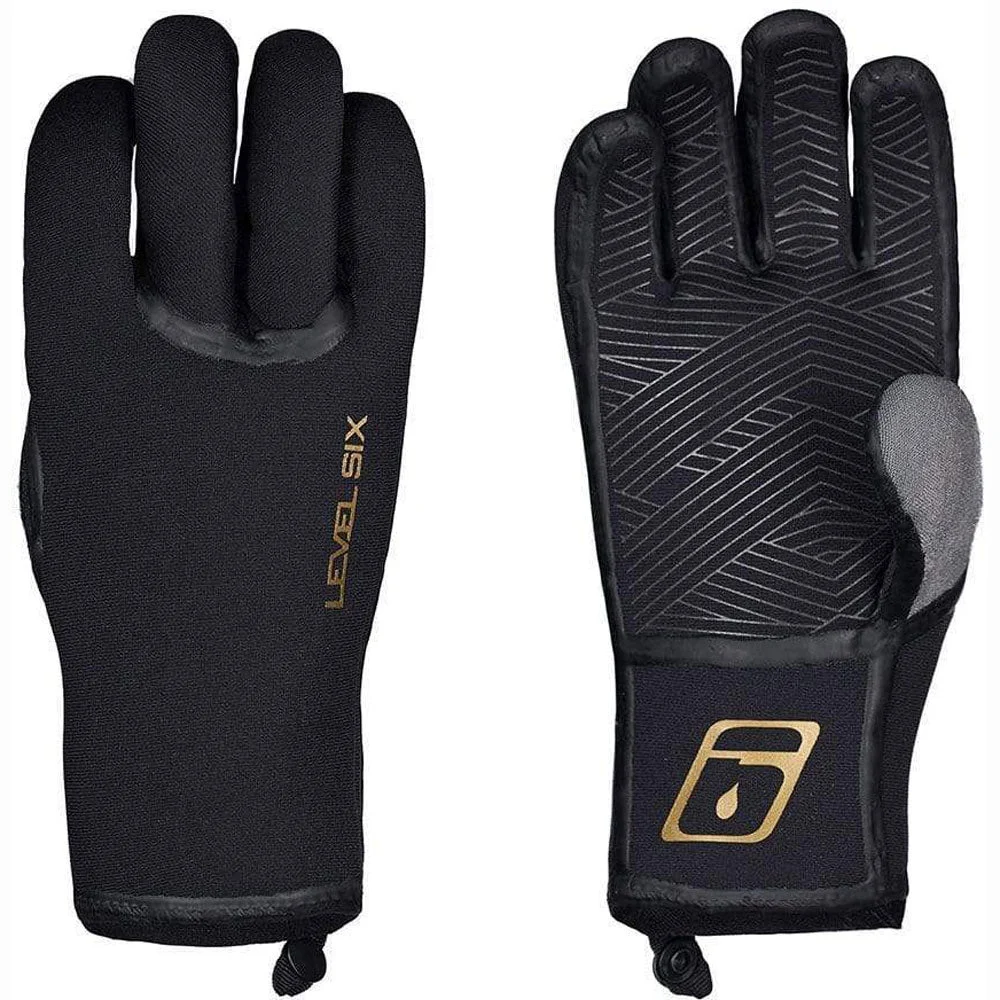 Reboxed Level Six Granite 3 mm Neoprene Paddling Gloves