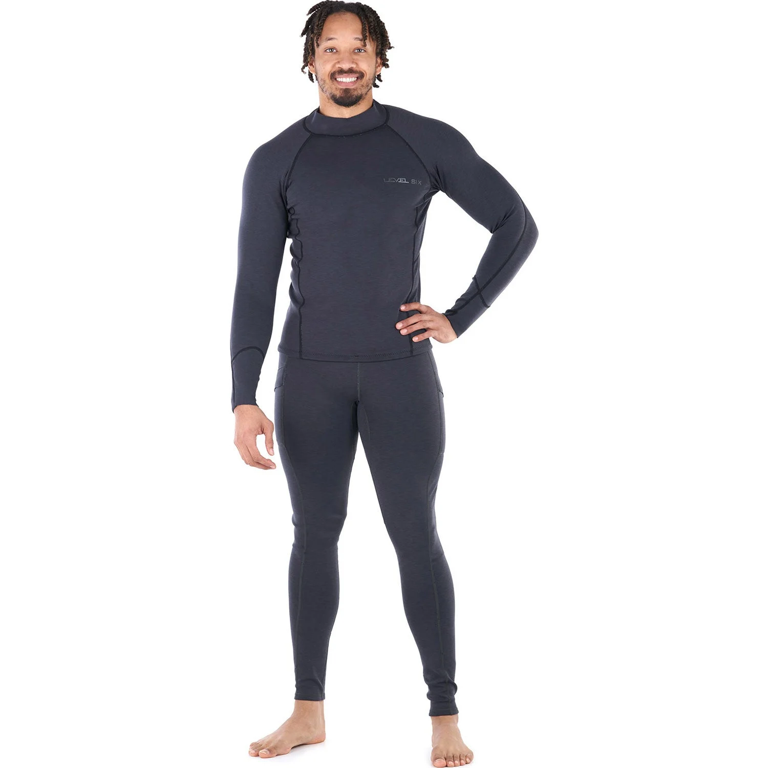 Reboxed Level Six Men's Jericho Long Sleeve Neoprene Shirt