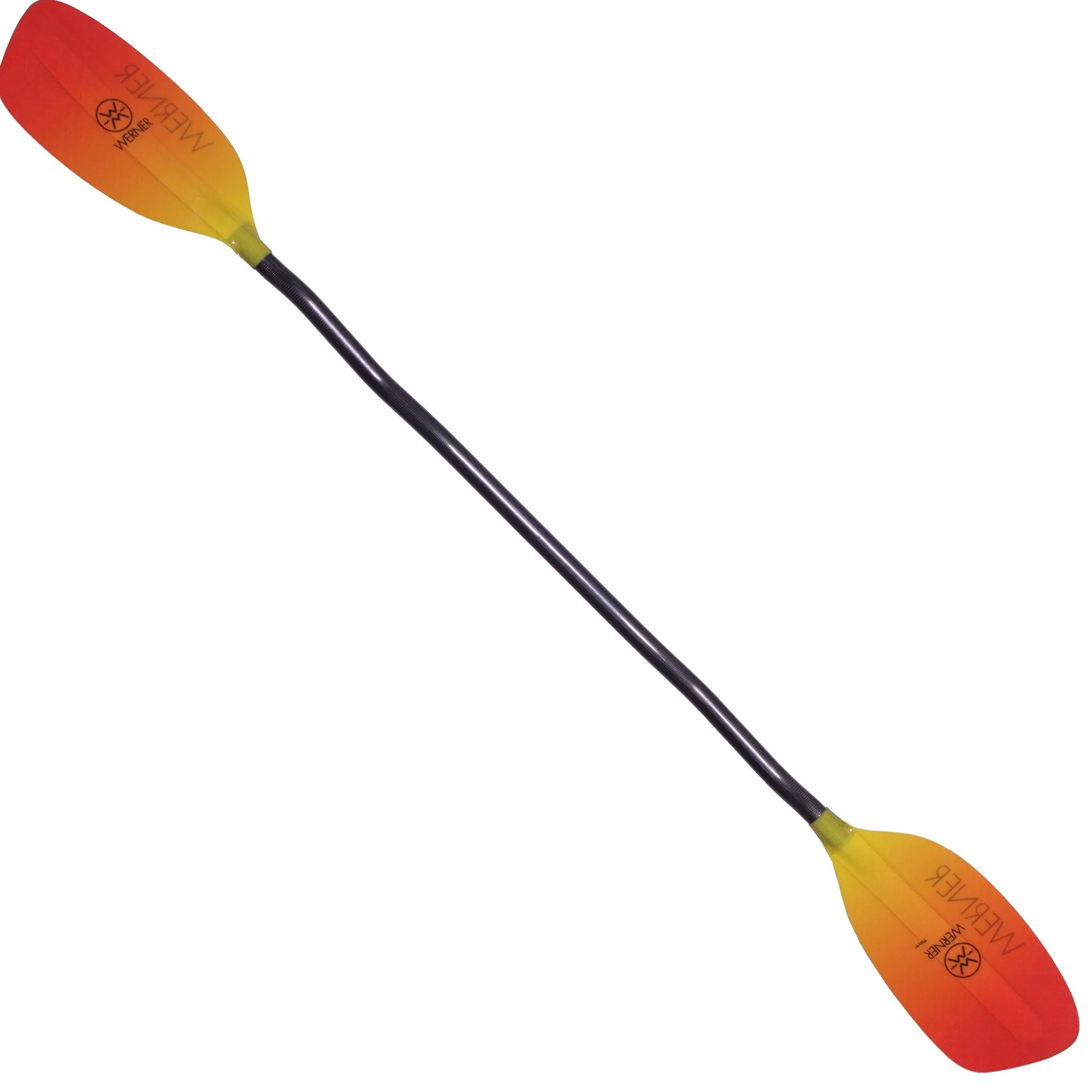Reboxed Werner Player Fiberglass Bent Shaft Whitewater Kayak Paddle