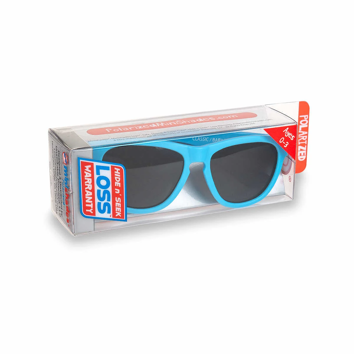 Reflekt Kids' Mini Shades Polarized Blue Sunglasses - Ages 0-3