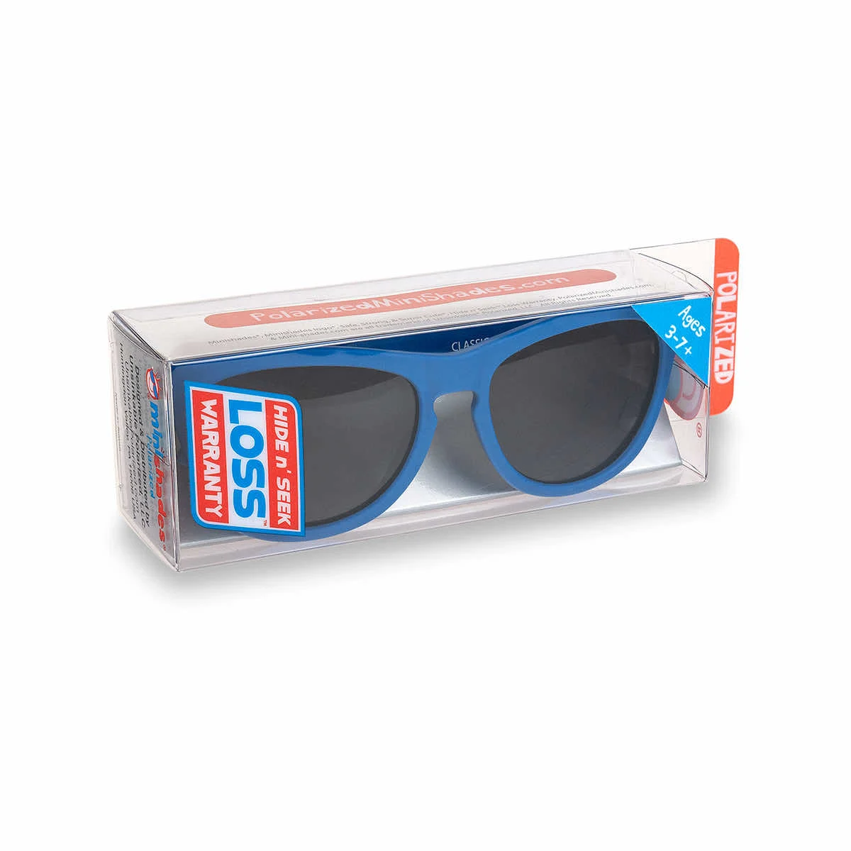 Reflekt Kids' Mini Shades Polarized Electric Blue Sunglasses - Ages 3-7