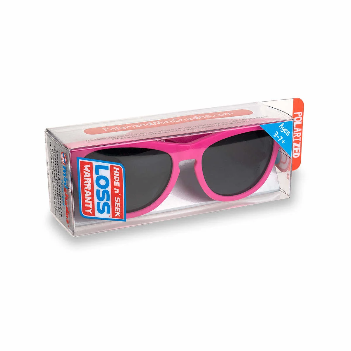 Reflekt Kids' Mini Shades Polarized Hot Pink Sunglasses - Ages 3-7