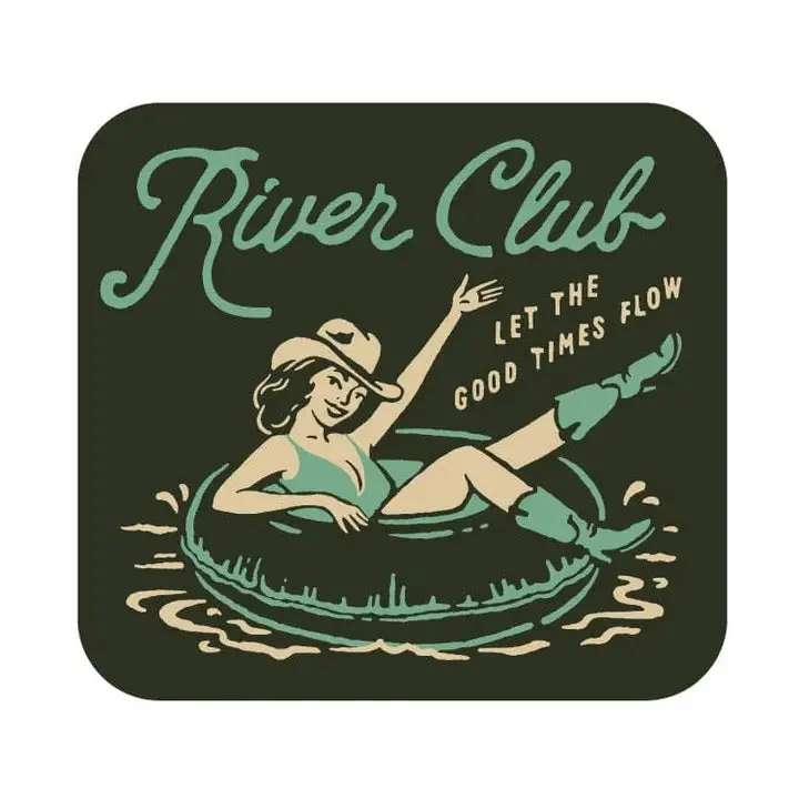 River Club Sticker