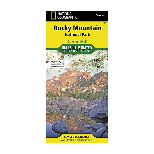 Rocky Mountain National Park Map
