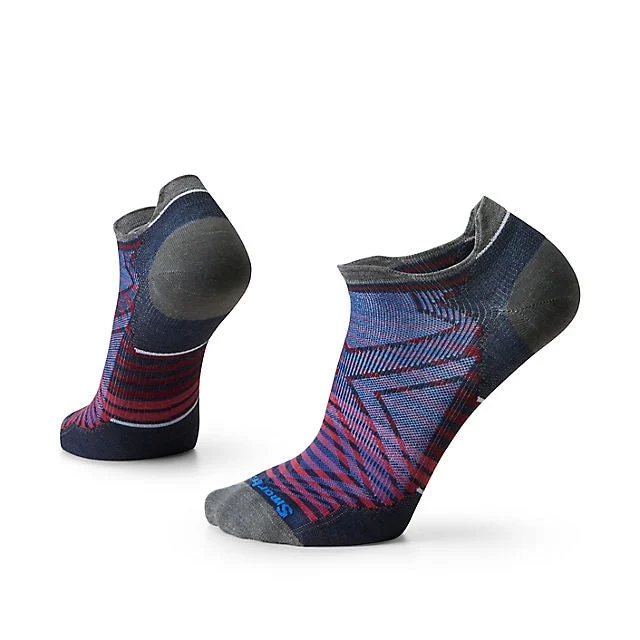 Run Zero Cushion Low Ankle Pattern Socks
