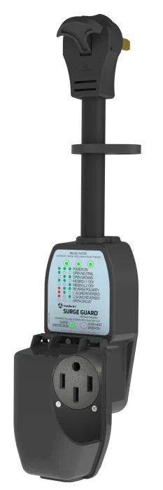 RV Essentials Bundle with 50amp Surge Protector