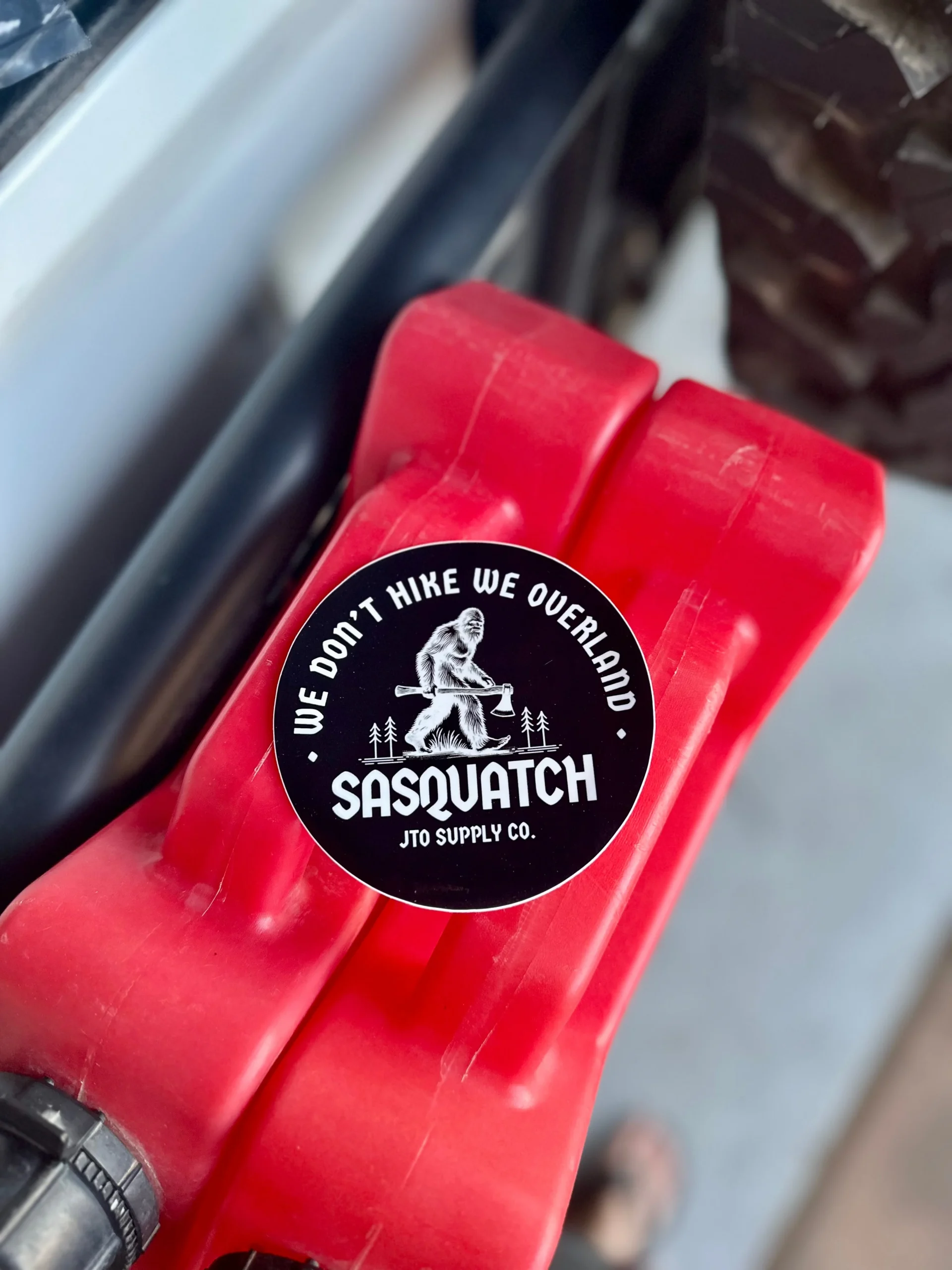 Sasquatch Overland Sticker