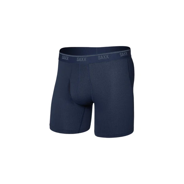 Saxx Quest Quick-Dry Mesh Boxer Brief Fly - Maritime