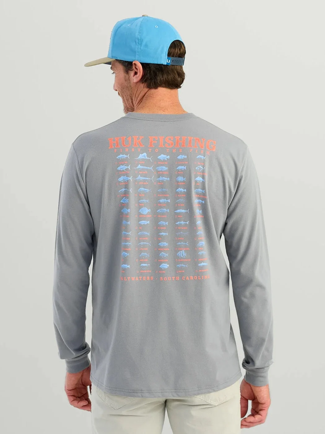 SC Fish Long Sleeve Pocket Tee