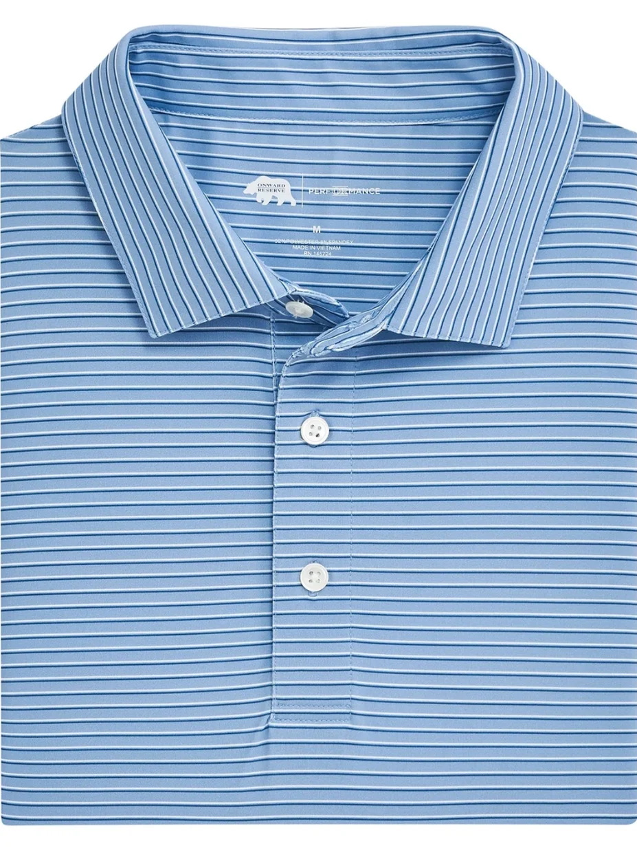 Scout Stripe Performance Polo