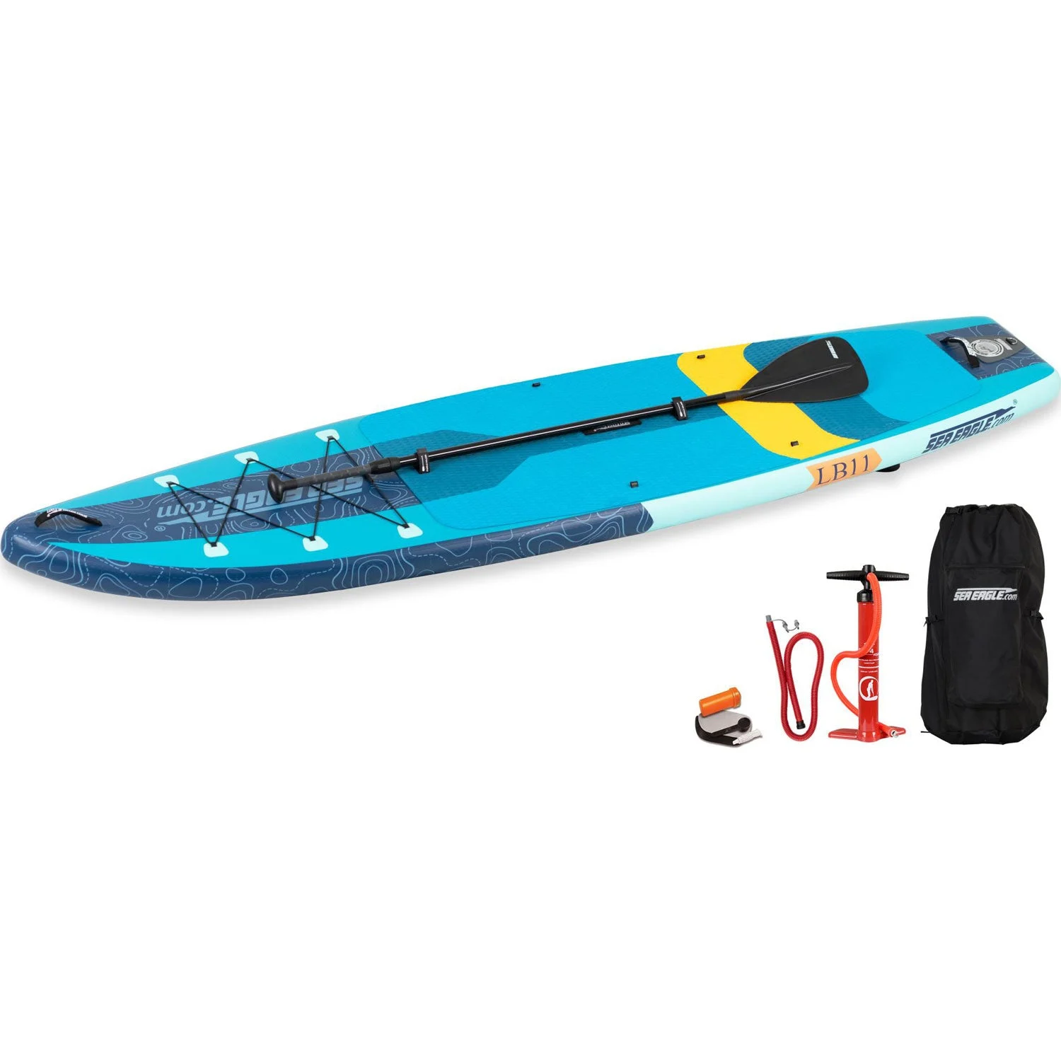 Sea Eagle Longboard 11 Start-Up Inflatable SUP Package