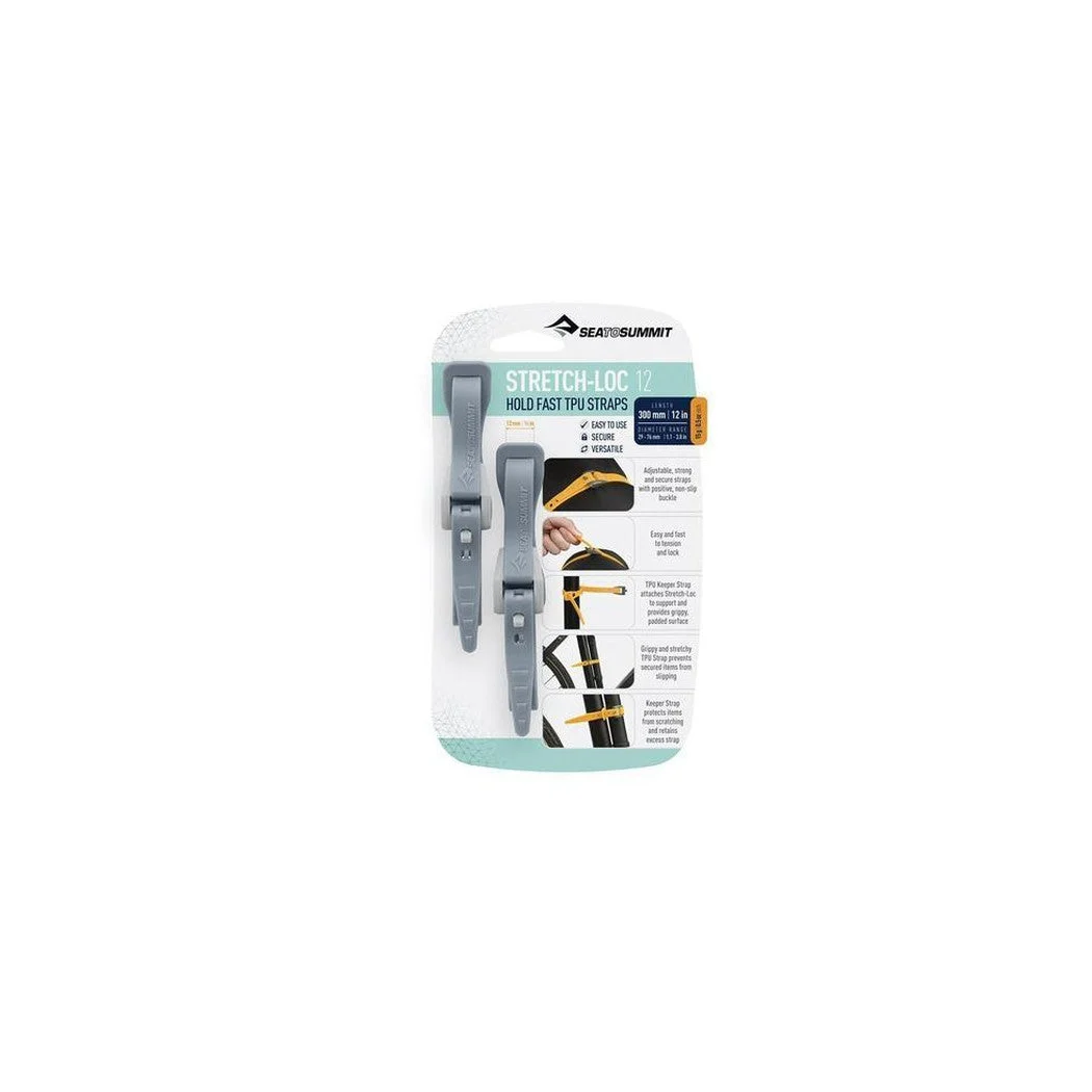 Sea To Summit Stretch-Loc TPU Straps 2 Pack