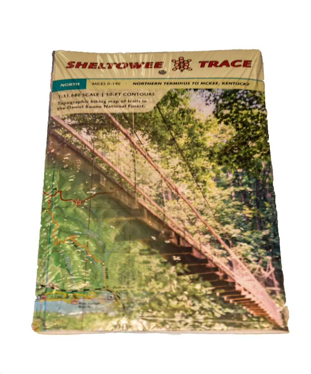 Sheltowee Trace Topographic Map - North