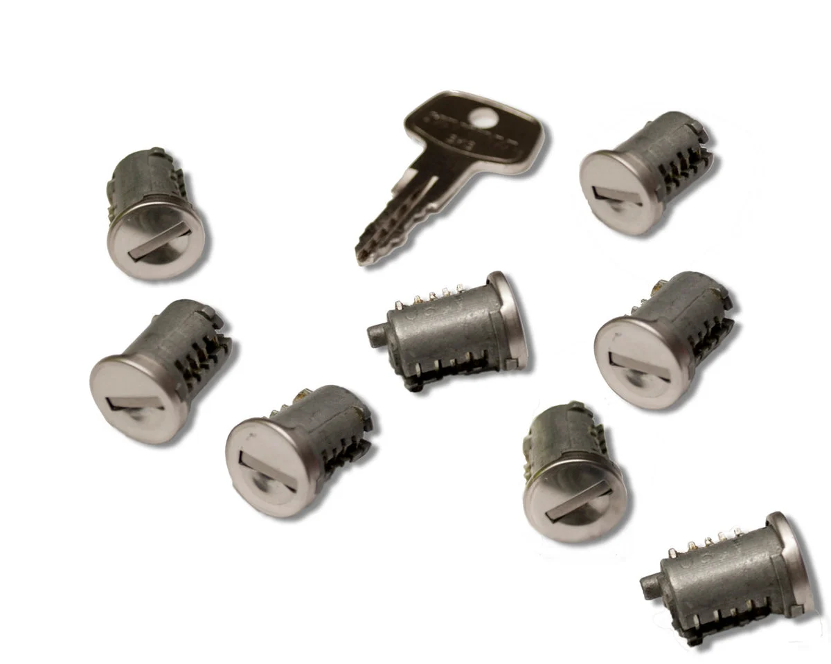 SKS Lock Cores - 8 Pack