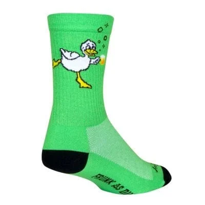 SockGuy Duck Face 6" Crew Socks