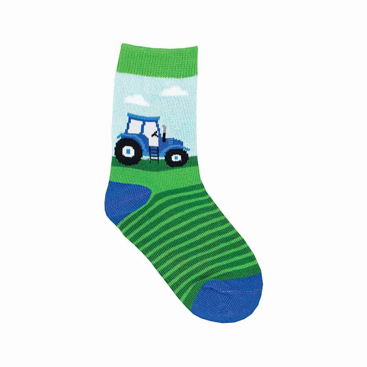 Socksmith Toddler Right On Trac Crew Socks