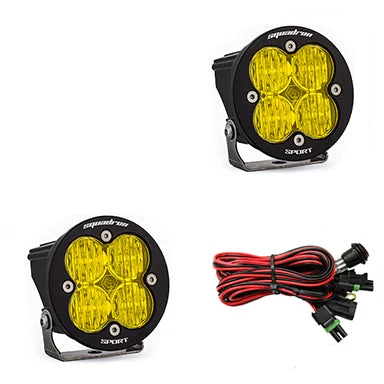 Squadron-R Sport, Pair Wide Cornering, Amber