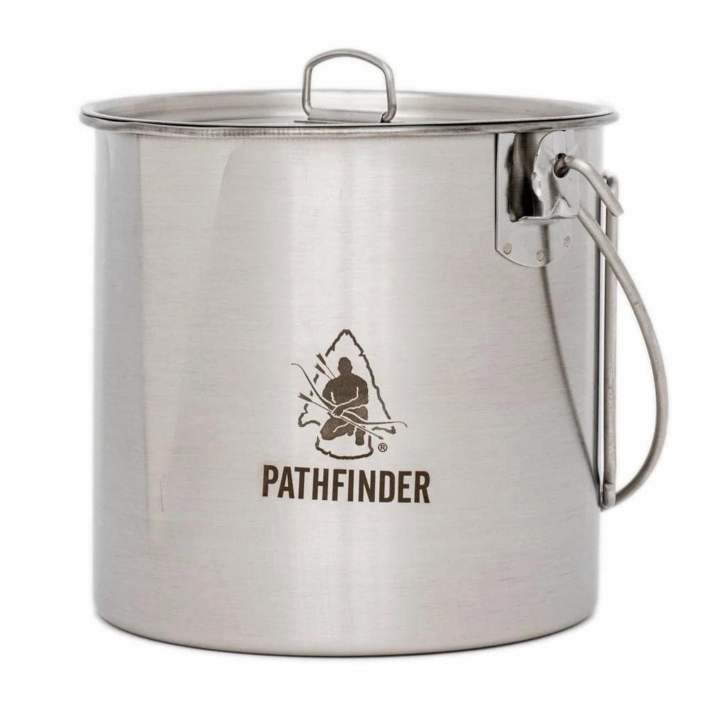 Stainless Steel 2QT Bush Pot
