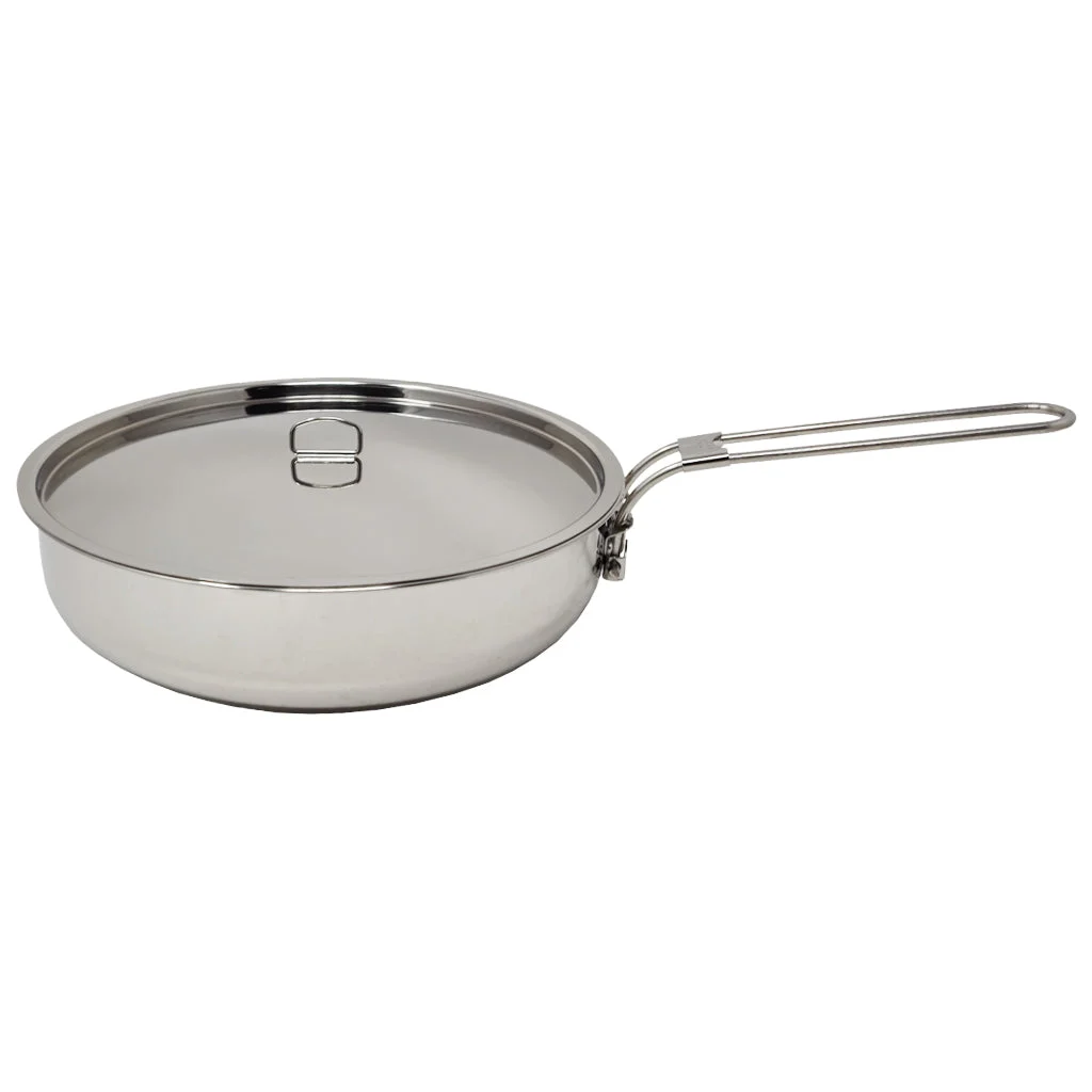 Stainless Steel Skillet & Lid Set