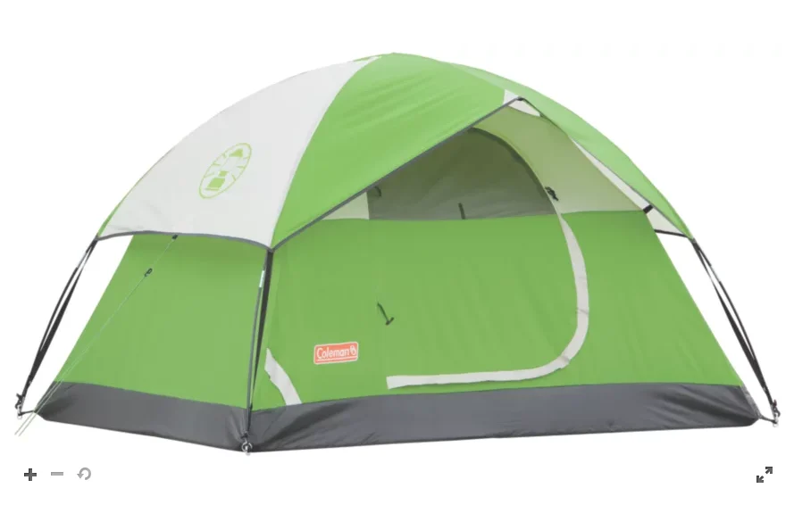 Sundome 2-Person Camping Tent - Green