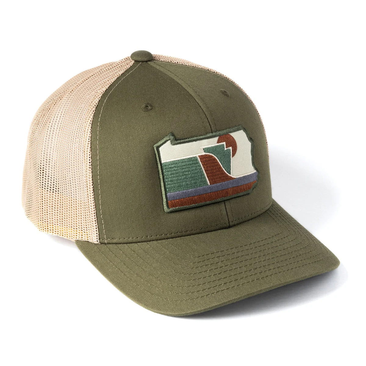 The Susquehanna: Pennsylvania Hat | Snapback Trucker Patch Hat – 3 Rivers Outdoor Co