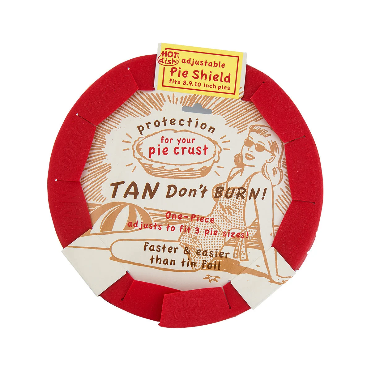 Talisman Designs Pie Crust Shield - Adjustable 8-10 Inch