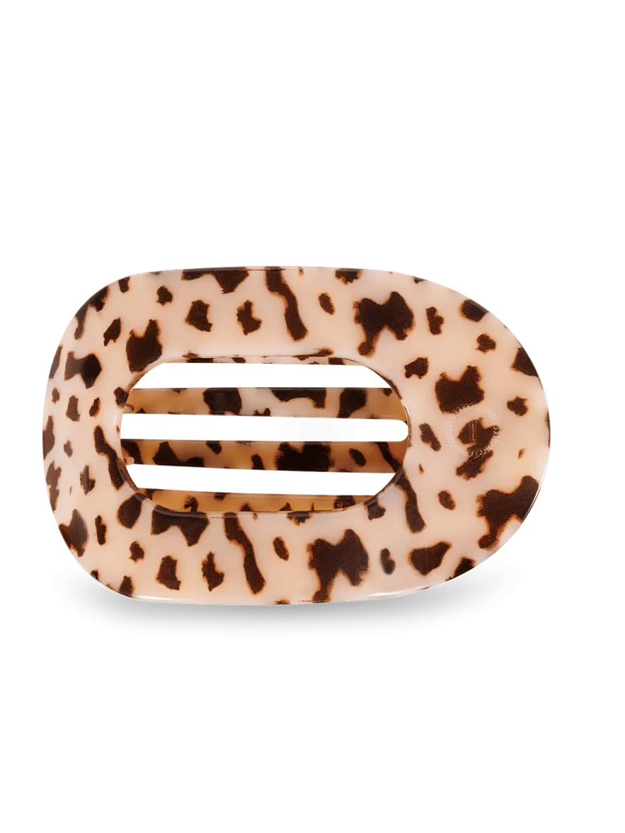 Teleties Large Flat Oval Clip
