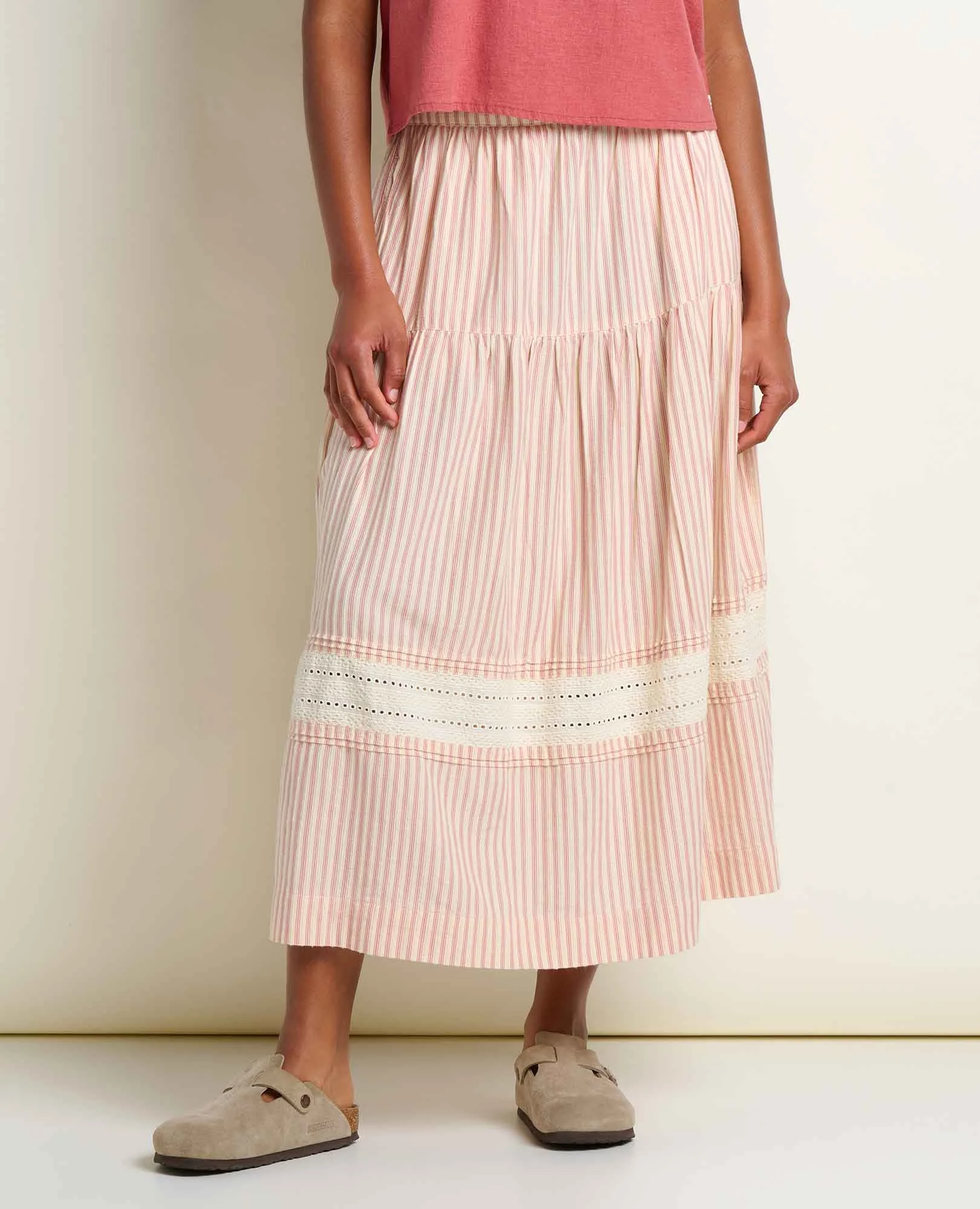 Toad & Co Women's Airscape Midi Skirt