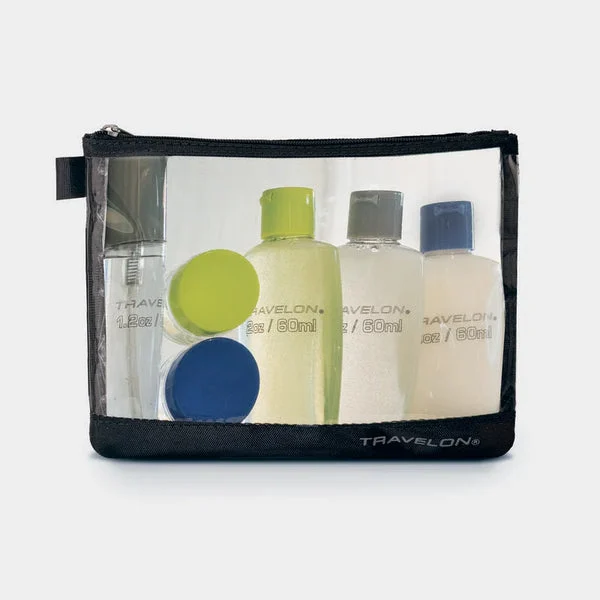 Travelon 1-Quart Zip-Top Bag with Bottles