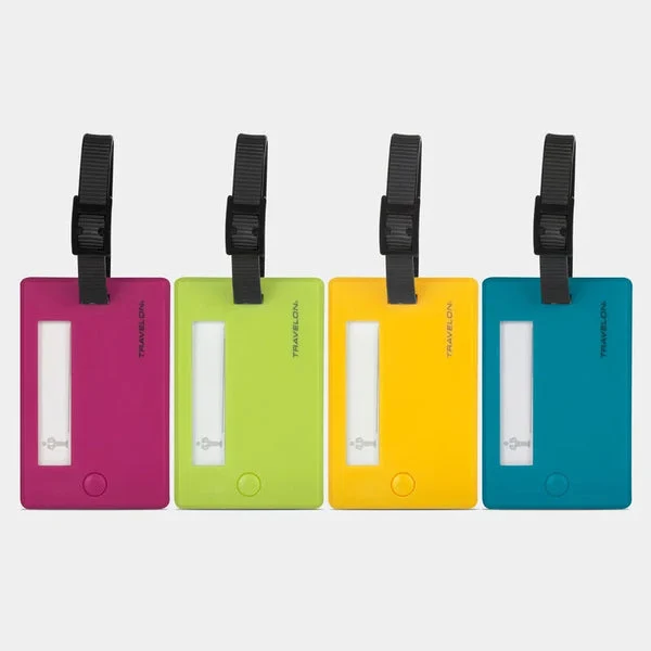 Travelon Luggage Tags - 4 Assorted