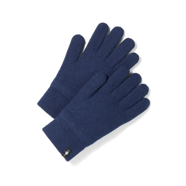 Unisex Boiled Wool Glove Deep Navy