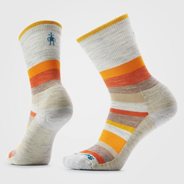 Unisex Everyday Multi-stripe Crew Socks