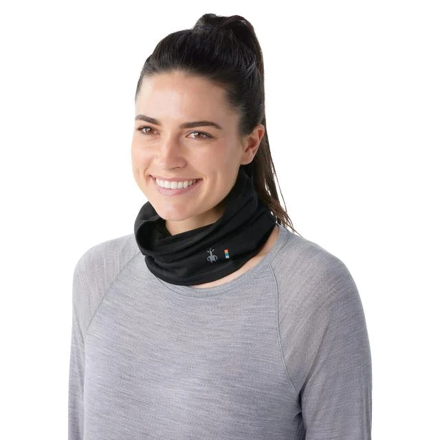 Unisex Merino Neck Gaiter Black