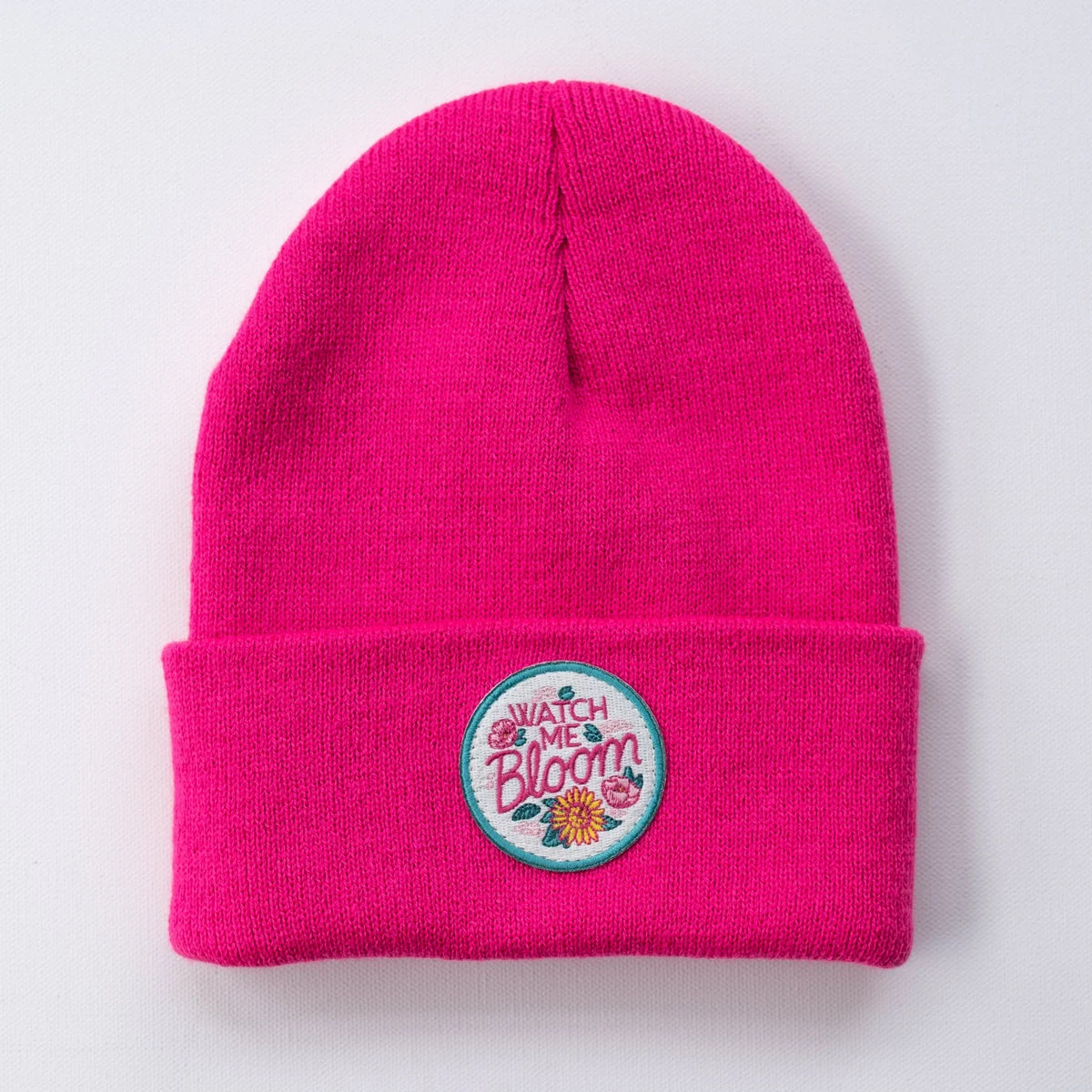 Watch me Bloom | Fuchsia - Adult Beanie – 3 Rivers Outdoor Co