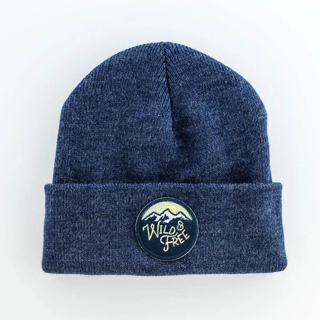 WILD AND FREE YOUTH/ADULT BEANIE – 3 Rivers Outdoor Co
