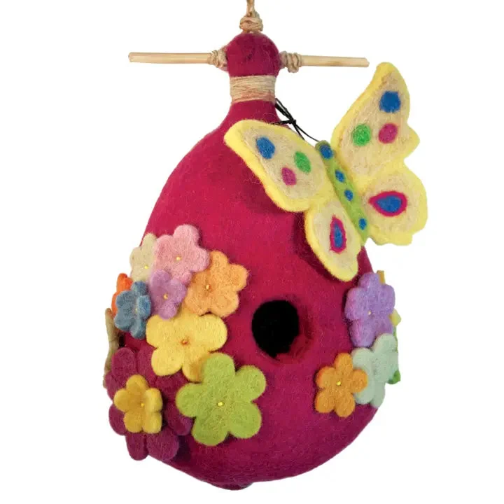 Wild Woolies Butterfly Birdhouse