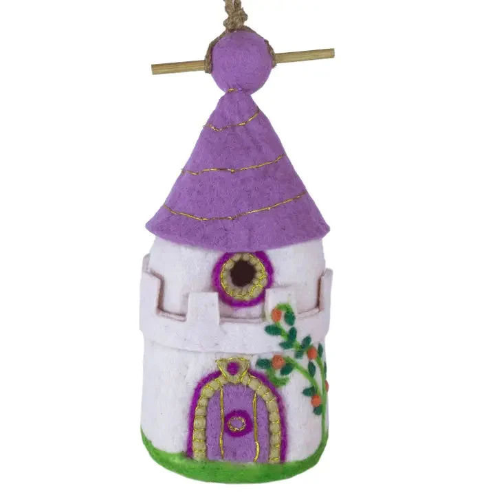 Wild Woolies Fairy Castle Birdhouse