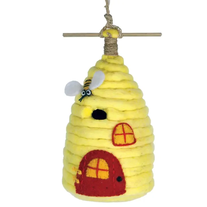 Wild Woolies Honey House Birdhouse