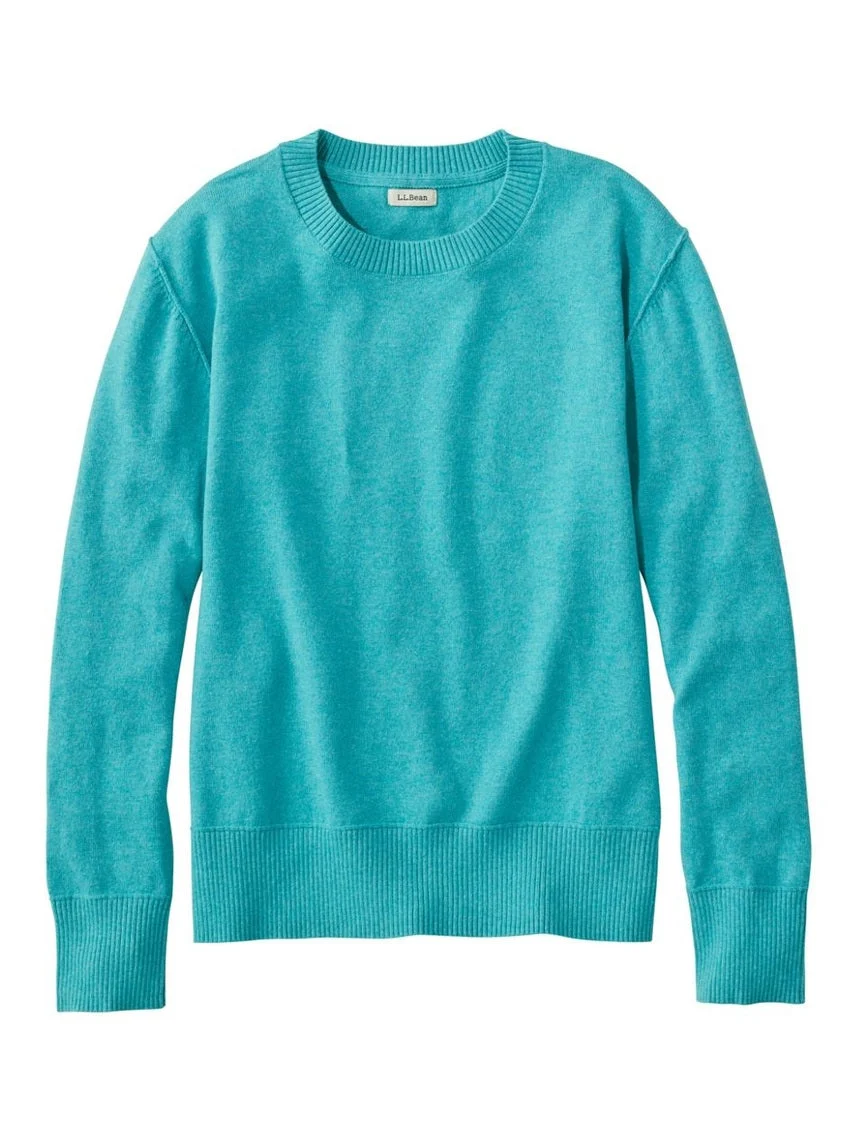 Women's Cotton/Cashmere Crewneck Sweater