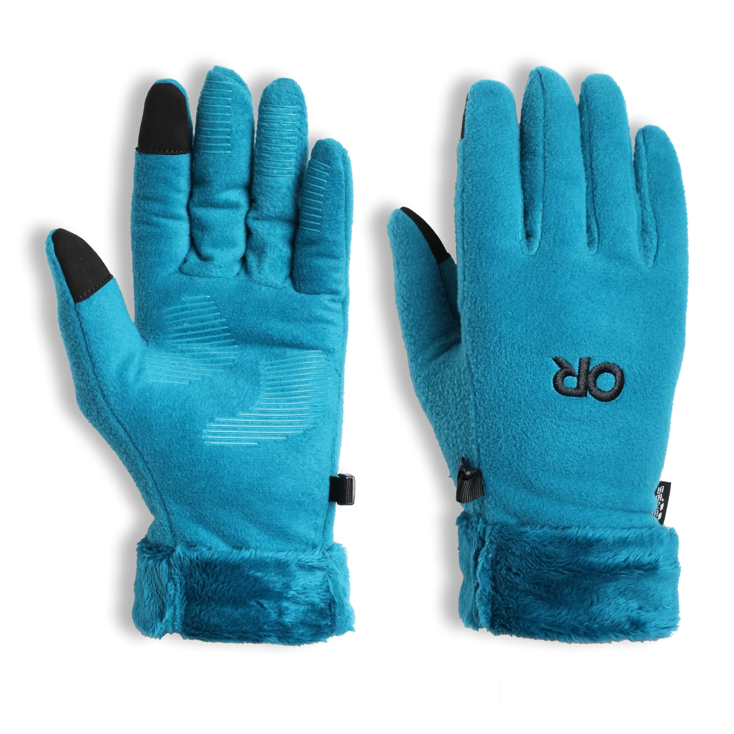 Women's Fuzzy Sensor Gloves