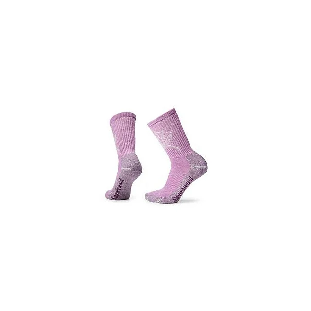 Women's Hike Classic Edition Light Cushion Leaf Pattern Crew Socks